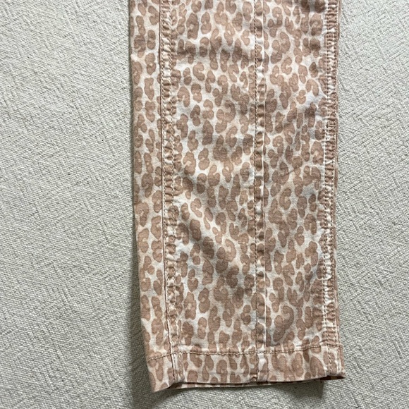 Anthropologie Wanderer Animal Print Utility Pants 25 - Picture 3 of 7